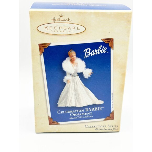 2003 Hallmark Keepsake Ornament Celebration Barbie #4 - Picture 2 of 8